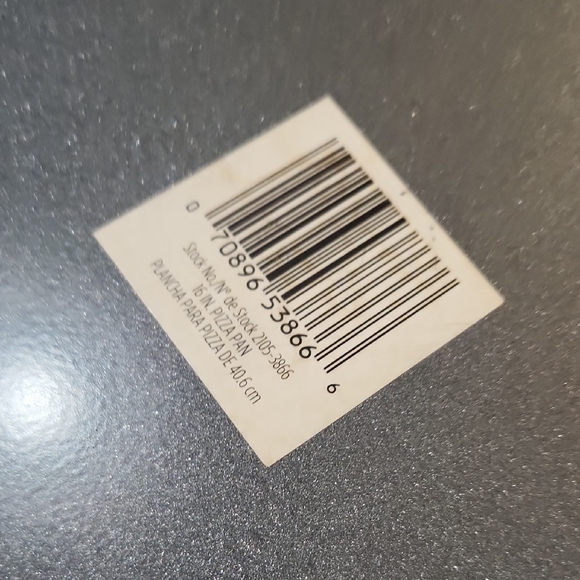 Wilton Silver Pizza Pan with Handles - Picture 4 of 4